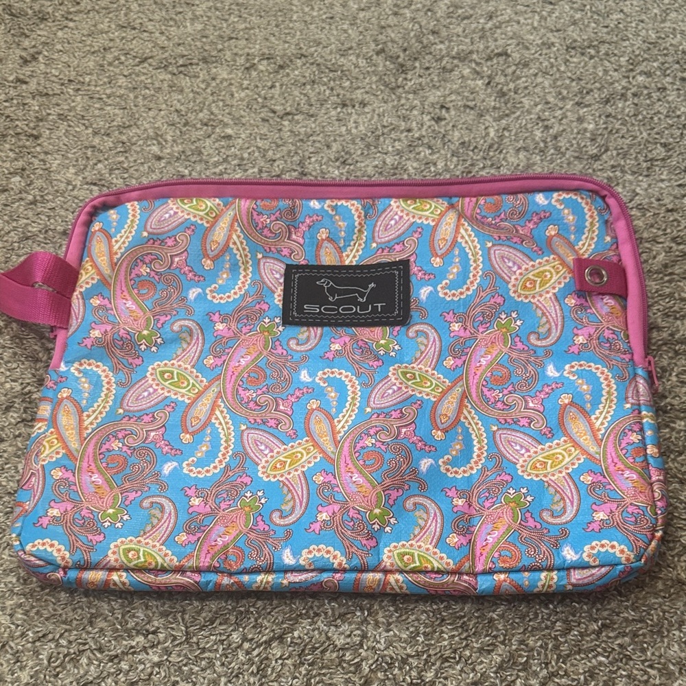 Scout Paisley Padded Laptop Sleeve